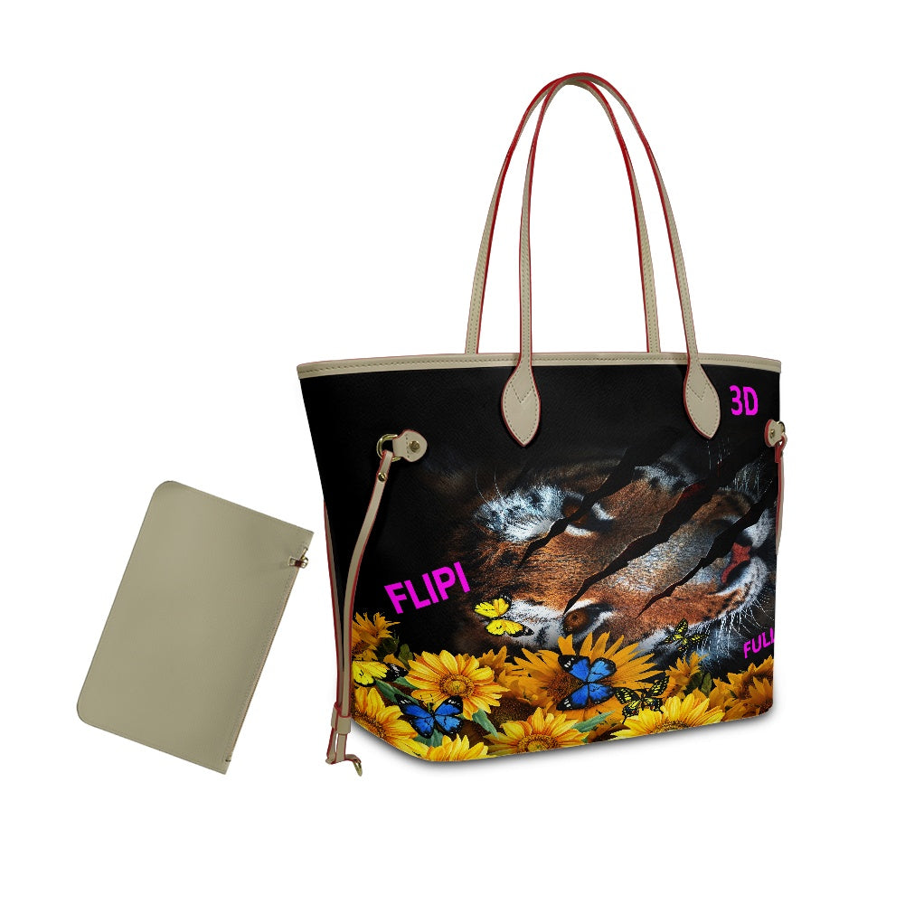 Bolso de Mujer con Cartera Pequeña FLIPI FULL 3D| Moda Versátil - 2025.