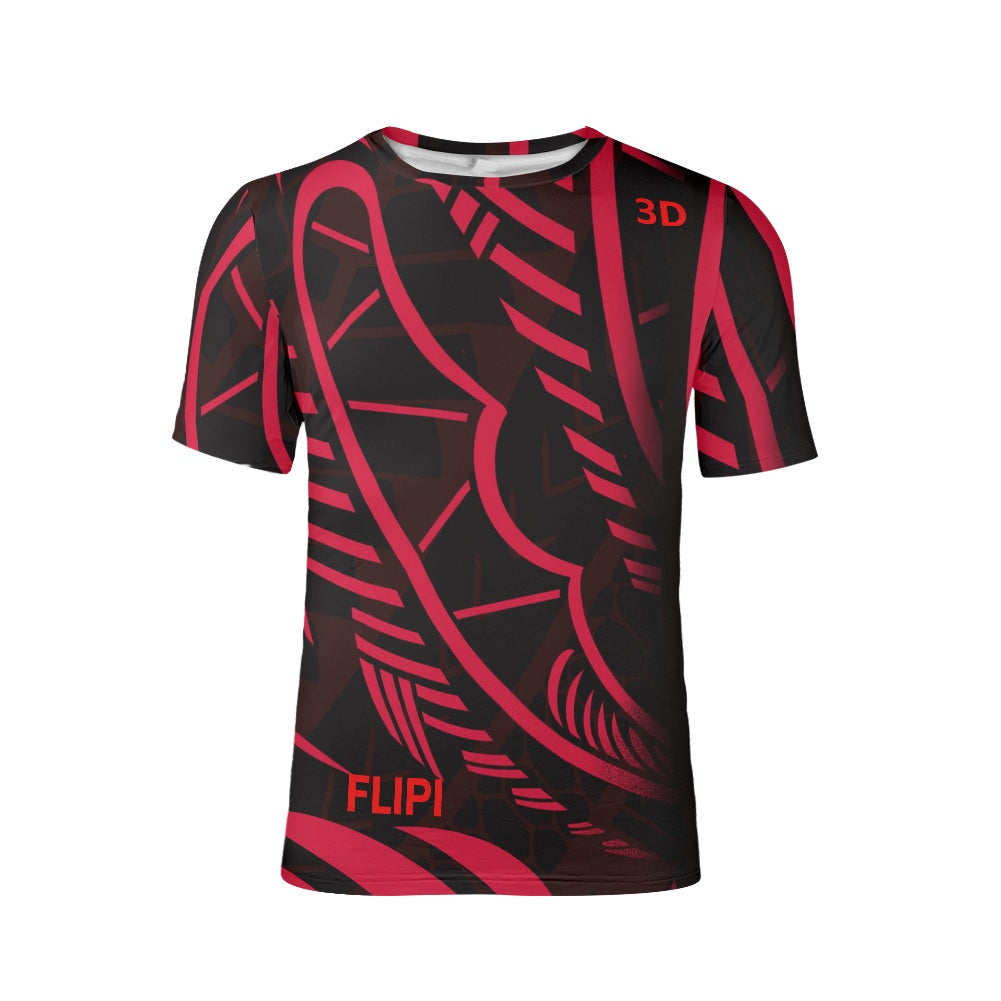 Camisa Deportiva Hombre FLIPI FULL 3D | Moda Versátil 2025.