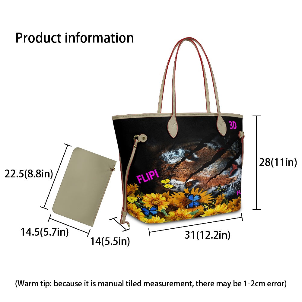 Bolso de Mujer con Cartera Pequeña FLIPI FULL 3D| Moda Versátil - 2025.