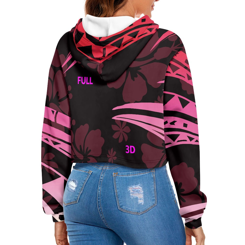 Sudadera Corta con Capucha FLIPI FULL 3D | Moda Estadounidense.