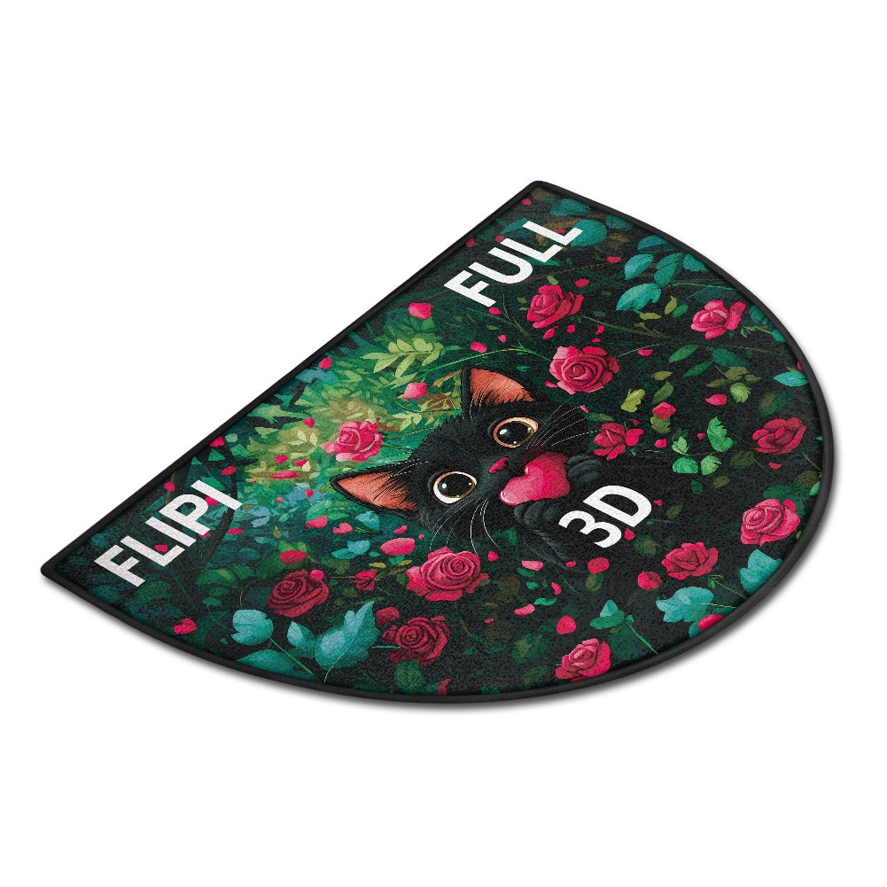 Alfombra Semicircular | Estilo Moderno FLIPI FULL 3D.
