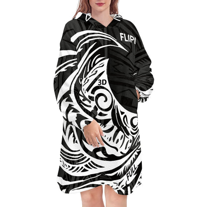 Sudadera con Capucha Tipo Manta | Nuevos Diseños Modernos - 2025 - Moda** FLIPI FULL 3D** | Comodidad y Estilo en **FLIPISHOP.COM**