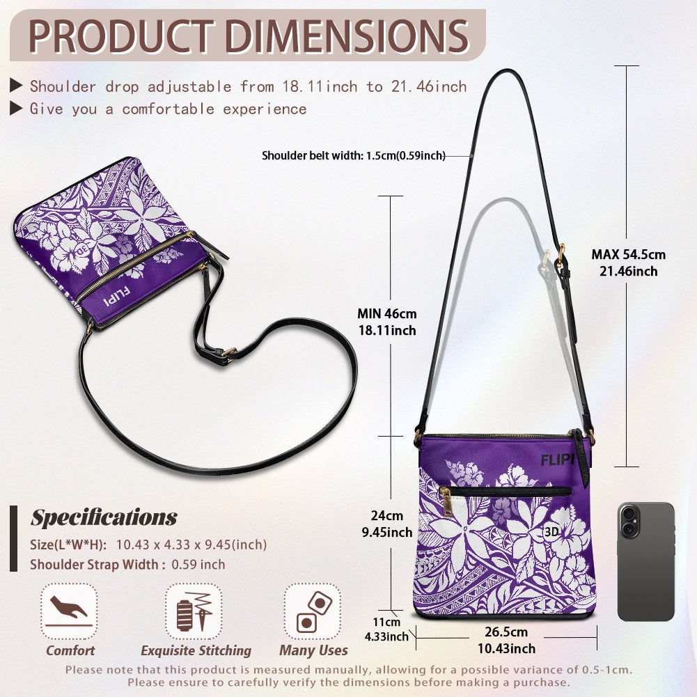 Bolso Bandolera de Piel para Mujer **FLIPI FULL 3D** | Moda 2025 | Envío Gratis en **FLIPISHOP.COM**