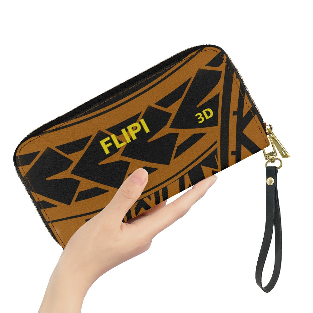 Cartera con Cordón de Cuero Genuino - 2025 -**FLIPI FULL 3D**| Diseño Elegante y Funcional | Envío Gratis en **FLIPISHOP.COM**