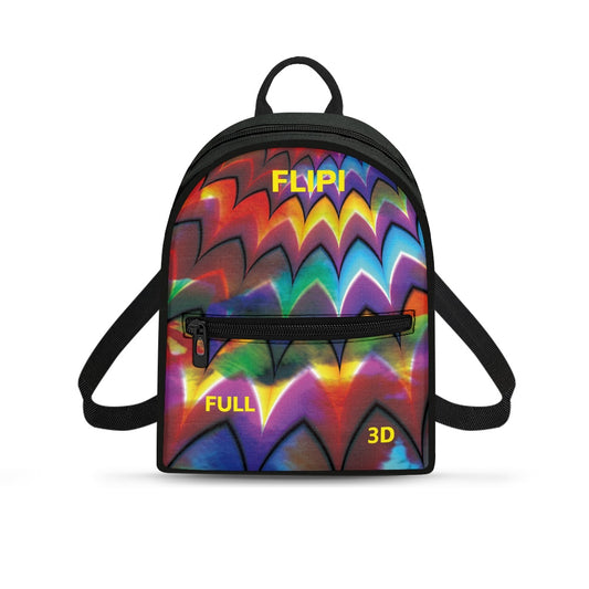 Mochila Pequeña Impermeable para Mujer **FLIPI FULL 3D** | Funcionalidad y Estilo Diario | Envíos Gratis **FLIPISHOP.COM**