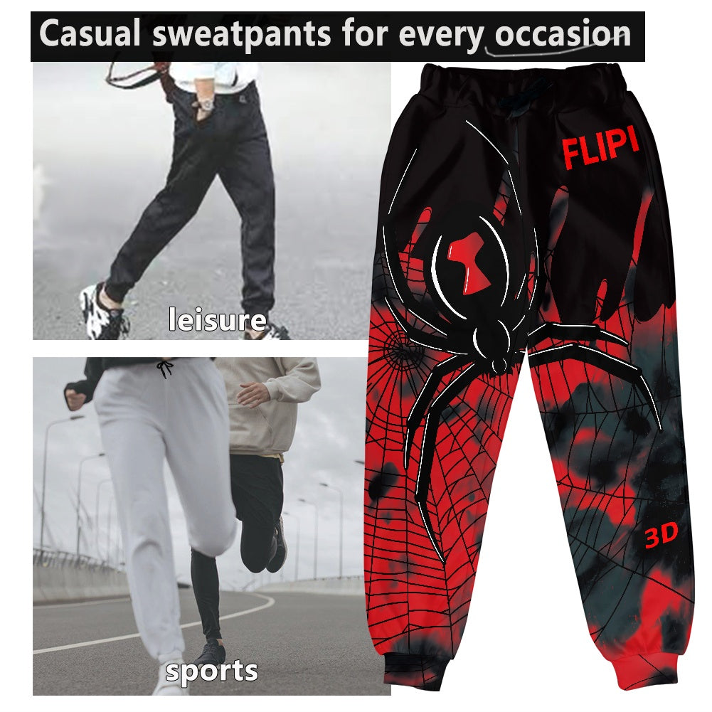 Pantalones Deportivos Chándal Térmico Unisex **FLIPI FULL 3D** | Moda Versátil - 2025 | Comodidad y Estilo para el Uso Diario | Envío Gratis **FLIPISHOP.COM**