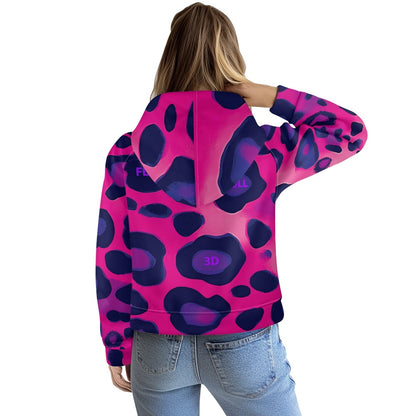 Sudadera Térmica con Capucha y Media Cremallera para Mujer | Estilo Moderno Moda -2025 | Marca **FLIPI FULL 3D** | Envíos Gratis en **FLIPISHOP.COM**