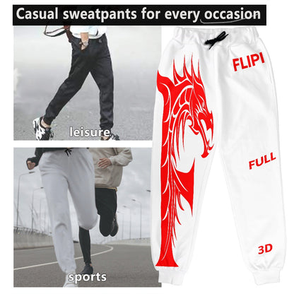 Pantalones Deportivos Chándal Térmico Unisex **FLIPI FULL 3D** | Moda Versátil - 2025 | Comodidad y Estilo para el Uso Diario | Envío Gratis **FLIPISHOP.COM**