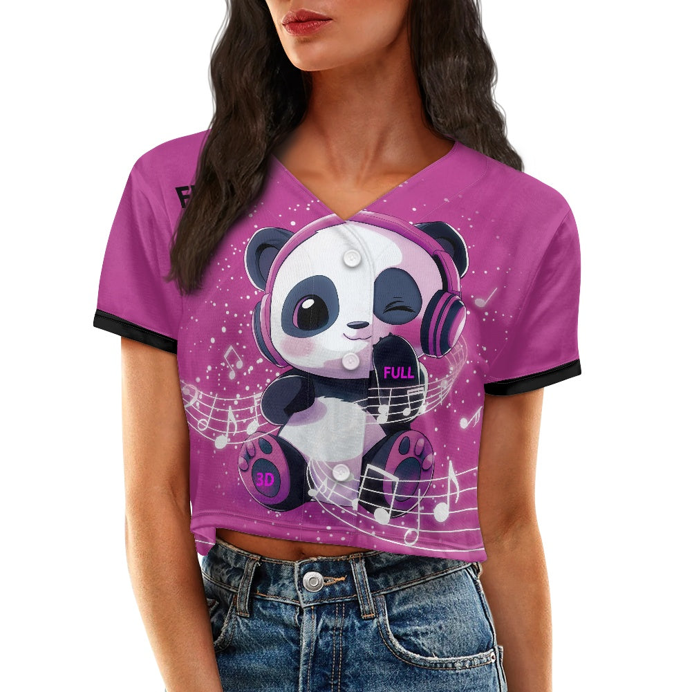 Camiseta Corta de Béisbol para Mujer | Estilo Casual y Confortable **FLIPI FULL 3D** 2025 | Envíos Gratis en **FLIPISHOP.COM**