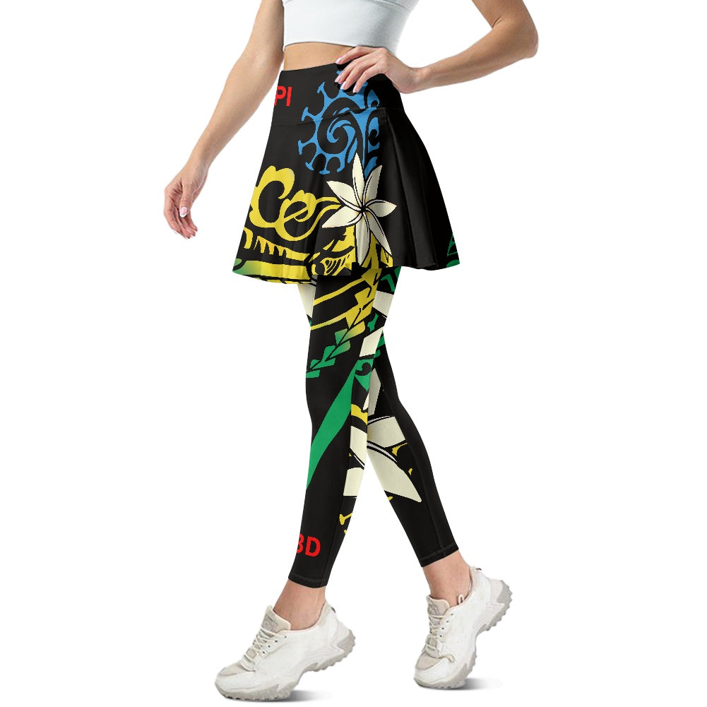 Falda Pantalón de Yoga para Mujer | Moda 2025 - Nuevos Diseños **FLIPI FULL 3D** | Envío Gratis**FLIPISHOP.COM**