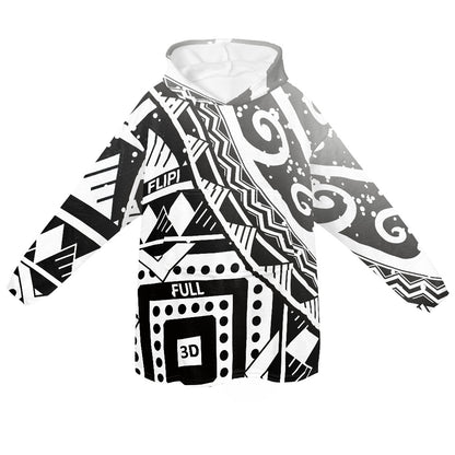 Sudadera con Capucha Tipo Manta | Nuevos Diseños Modernos - 2025 - Moda** FLIPI FULL 3D** | Comodidad y Estilo en **FLIPISHOP.COM**