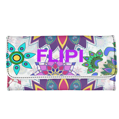 Cartera Plegable Larga de Cuero | Moda Mujer - 2025- **FLIPI FULL 3D** | Elegante y Práctica | 13 Ranuras para Tarjetas | Envío Gratis en **FLIPISHOP.COM**