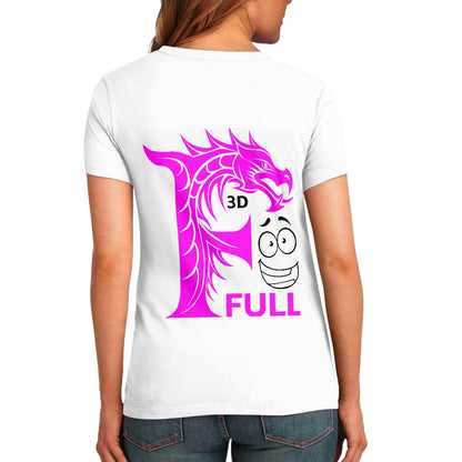 Camiseta Blanca Algodón Personalizadas **FLIPI FULL 3D** | Moda 2025 | Envío Gratis en **FLIPISHOP.COM**