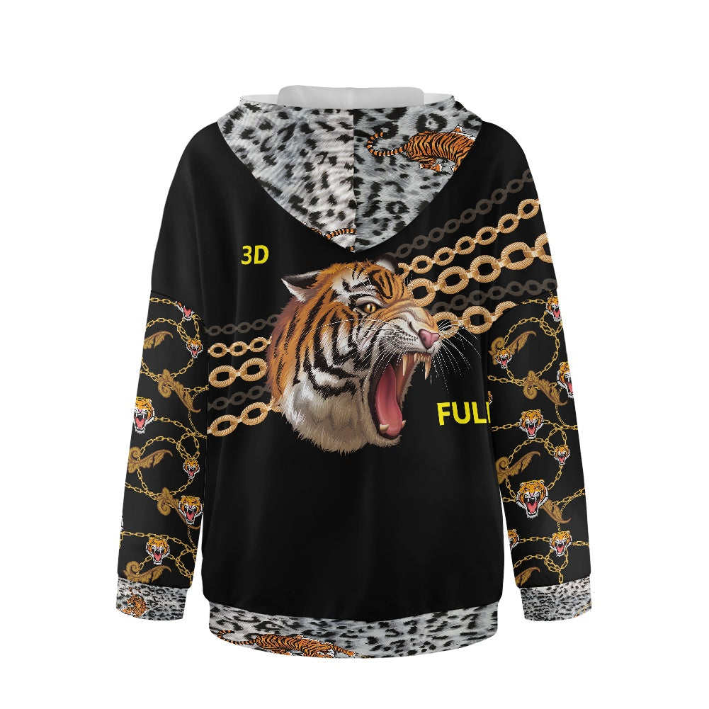 Sudadera Térmica Holgada con Capucha | Moda Mujer 2025 - Nuevos Diseños de **FLIPI FULL 3D** | Envío Gratis**FLIPISHOP.COM**