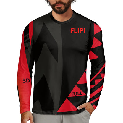 Camiseta Térmica Manga Larga Hombre **FLIPI FULL 3D** | Diseño Moderno - 2025 -  Alta Calidad | Envío Gratis en **FLIPISHOP.COM**