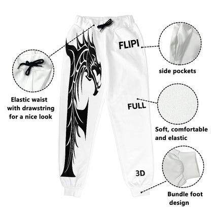 Pantalones Deportivos Chándal Térmico Unisex **FLIPI FULL 3D** | Moda Versátil - 2025 | Comodidad y Estilo para el Uso Diario | Envío Gratis **FLIPISHOP.COM**