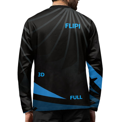 Camiseta Térmica Manga Larga Hombre **FLIPI FULL 3D** | Diseño Moderno - 2025 - Alta Calidad | Envío Gratis en **FLIPISHOP.COM**