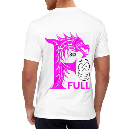 Camiseta Blanca Algodón Personalizadas **FLIPI FULL 3D** | Moda 2025 | Envío Gratis en **FLIPISHOP.COM**