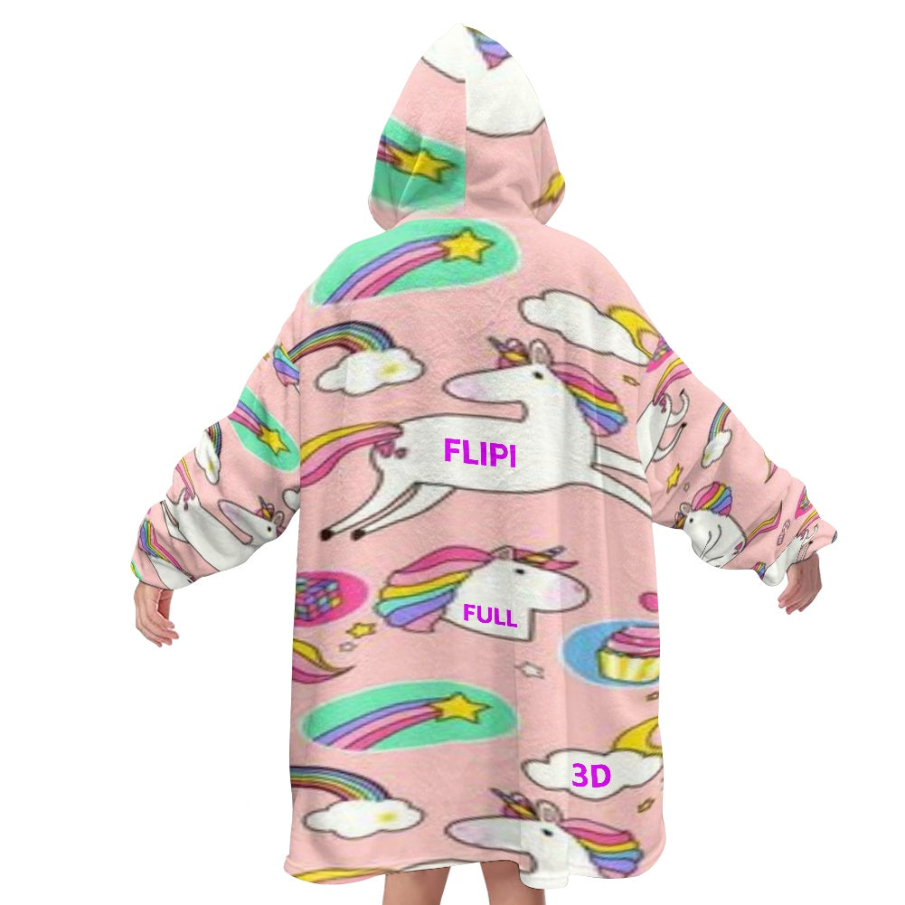 Sudadera con Capucha | Manta para Niños | Moda Cálida **FLIPI FULL 3D** 2025 | Envíos Gratis en **FLIPISHOP.COM**