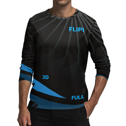 Camiseta Térmica Manga Larga Hombre **FLIPI FULL 3D** | Diseño Moderno - 2025 - Alta Calidad | Envío Gratis en **FLIPISHOP.COM**