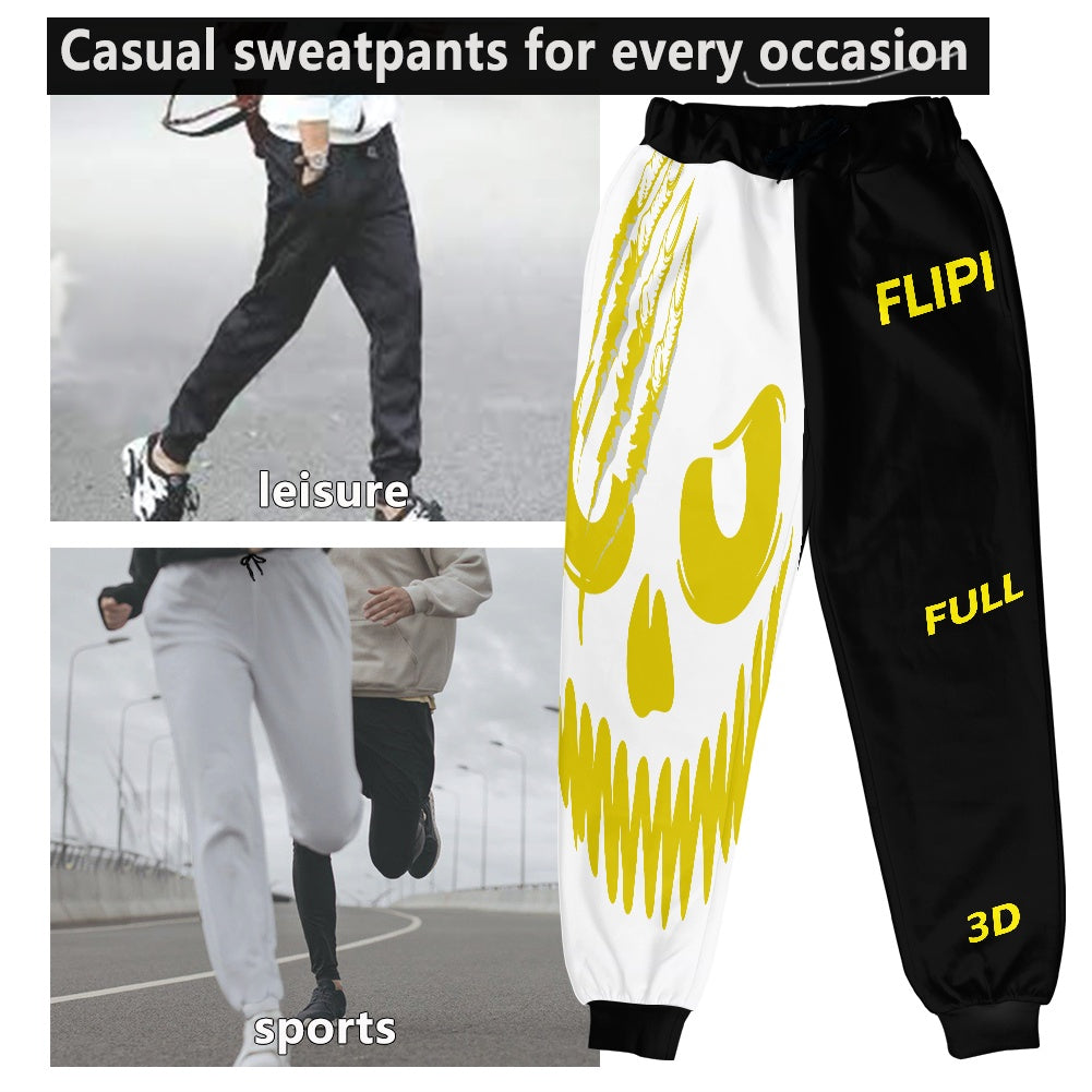 Pantalones Deportivos Chándal Térmico Unisex **FLIPI FULL 3D** | Moda Versátil - 2025 | Comodidad y Estilo para el Uso Diario | Envío Gratis **FLIPISHOP.COM**