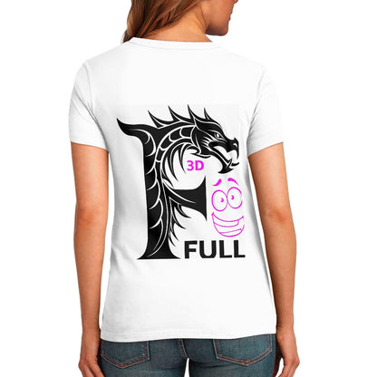 Camiseta Blanca Algodón Personalizadas **FLIPI FULL 3D** | Moda 2025 | Envío Gratis en **FLIPISHOP.COM**