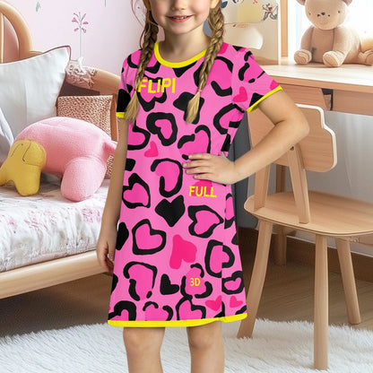 Traje de Pijama para Niñas | Conjunto Cómodo y Suave **FLIPI FULL 3D** Moda 2025 | Envíos Gratis en **FLIPISHOP.COM**