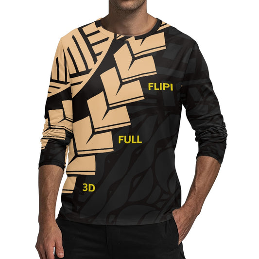 Camiseta Térmica Manga Larga Hombre **FLIPI FULL 3D** | Diseño Moderno - 2025 - Alta Calidad | Envío Gratis en **FLIPISHOP.COM**