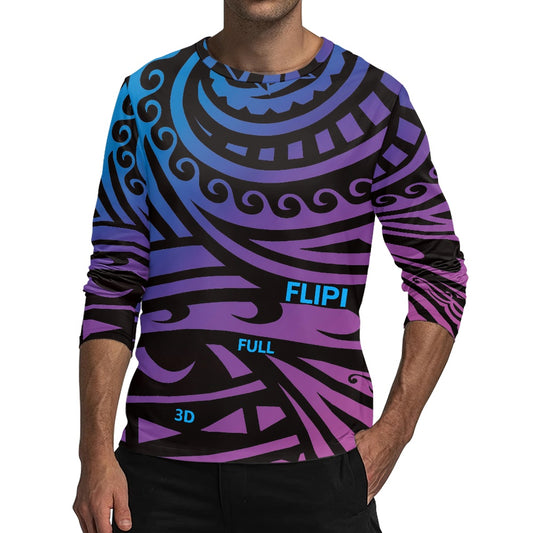 Camiseta Térmica Manga Larga Hombre **FLIPI FULL 3D** | Diseño Moderno - 2025 - Alta Calidad | Envío Gratis en **FLIPISHOP.COM**