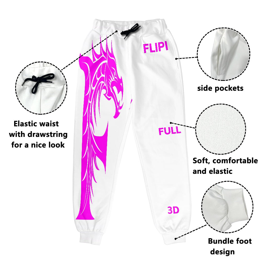 Pantalones Deportivos Chándal Térmico Unisex **FLIPI FULL 3D** | Moda Versátil - 2025 | Comodidad y Estilo para el Uso Diario | Envío Gratis **FLIPISHOP.COM**