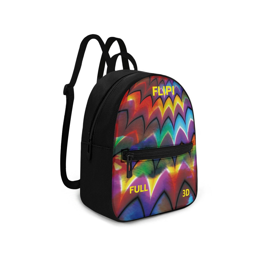 Mochila Pequeña Impermeable para Mujer **FLIPI FULL 3D** | Funcionalidad y Estilo Diario | Envíos Gratis **FLIPISHOP.COM**