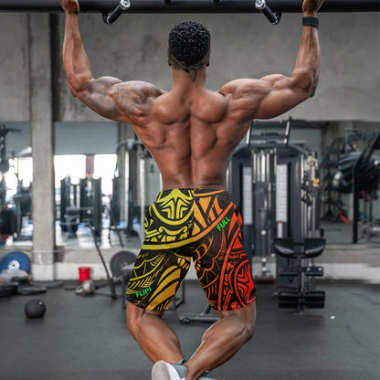 Pantalones cortos de playa para hombre con estampado integral 3D FLIPI, moda 2024 Versátil, Deportivo.Envío 0.00 $.