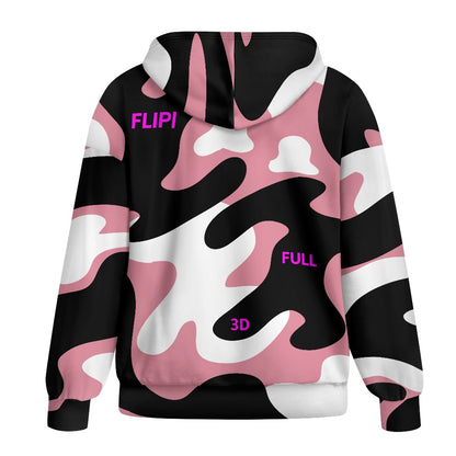 Sudadera Holgada con Cremallera y Capucha para Mujer | Marca **FLIPI FULL 3D** Nuevos Diseños - 2025   | Envíos Gratis en **FLIPISHOP.COM**