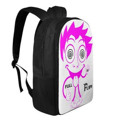 Mochila Escolar - Moda - 2025 **FLIPI FULL 3D** | Universitaria Duradera de Poliéster 600D | Ideal para Ocio y Deportes al Aire Libre | Envío Gratis en **FLIPISHOP.COM**