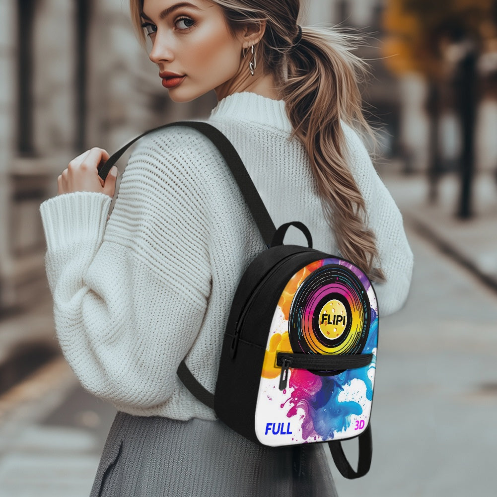 Mochila Pequeña Impermeable para Mujer **FLIPI FULL 3D** | Funcionalidad y Estilo Diario | Envíos Gratis **FLIPISHOP.COM**