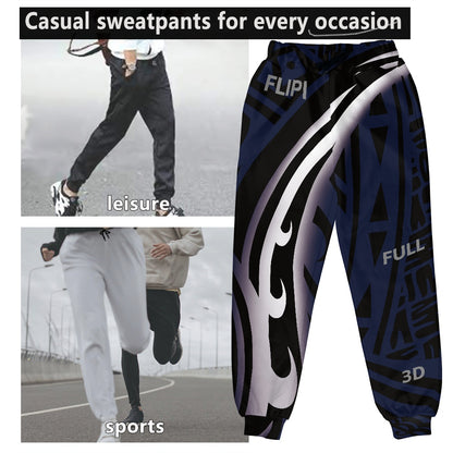 Pantalones Deportivos Chándal Térmico Unisex **FLIPI FULL 3D** | Moda Versátil - 2025 | Comodidad y Estilo para el Uso Diario | Envío Gratis **FLIPISHOP.COM**