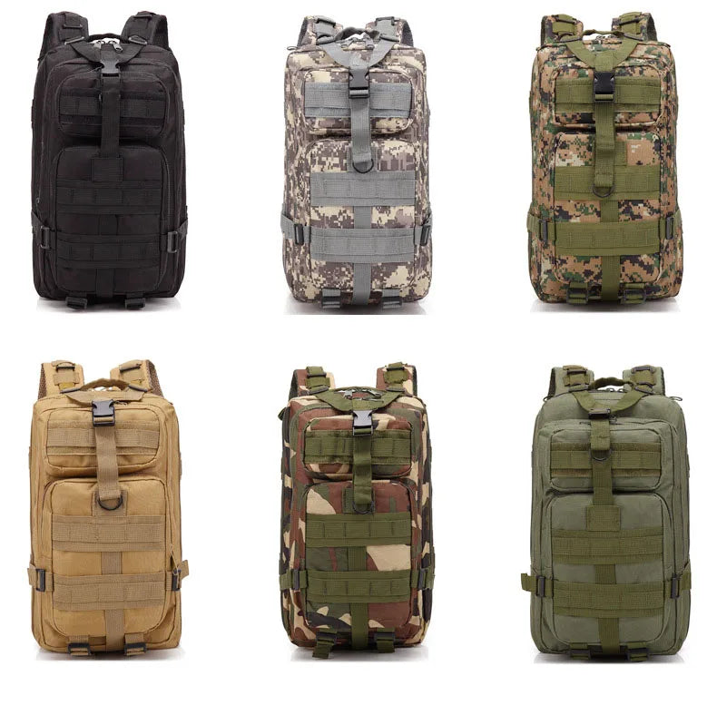 Mochila táctica militar para hombre, bolsa de viaje para acampar de 30 l/50 l, 1000 D, suministros militares para senderismo, deportes, trekking, escalada, bolsa impermeable, Envío 0.00 $.