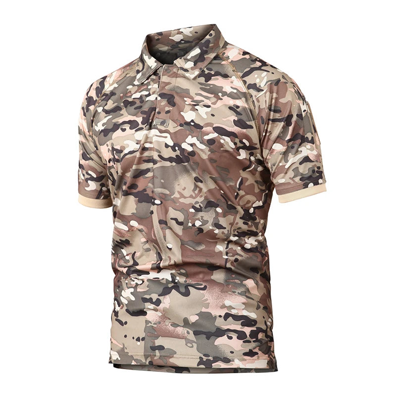 Camiseta táctica de secado rápido de verano para hombre camuflaje al aire libre camisa de ocio manga corta multicam mandrágora negra camisetas de camuflaje equipo