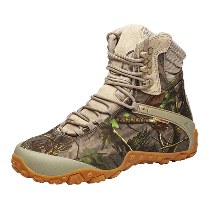 Botas de senderismo para hombre, impermeables, con diseño de árbol, camuflaje biónico, botas tácticas de montaña para escalada, para mujer, deportes al aire libre, acampada y trekking