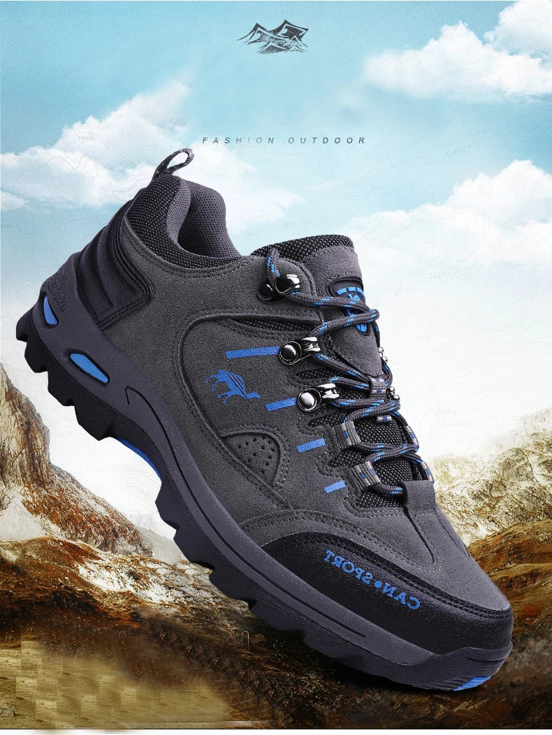 Zapatos de senderismo de alta calidad para hombre, impermeables, de marca para otoño e invierno, para deportes al aire libre, botas de montaña, zapatos de escalada atléticos, Envío 0.00 $.