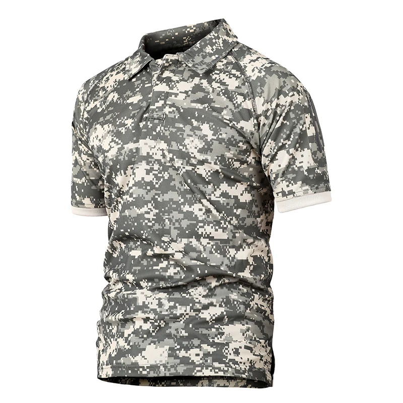 Camiseta táctica de secado rápido de verano para hombre camuflaje al aire libre camisa de ocio manga corta multicam mandrágora negra camisetas de camuflaje equipo