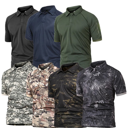 Camiseta táctica de secado rápido de verano para hombre camuflaje al aire libre camisa de ocio manga corta multicam mandrágora negra camisetas de camuflaje equipo