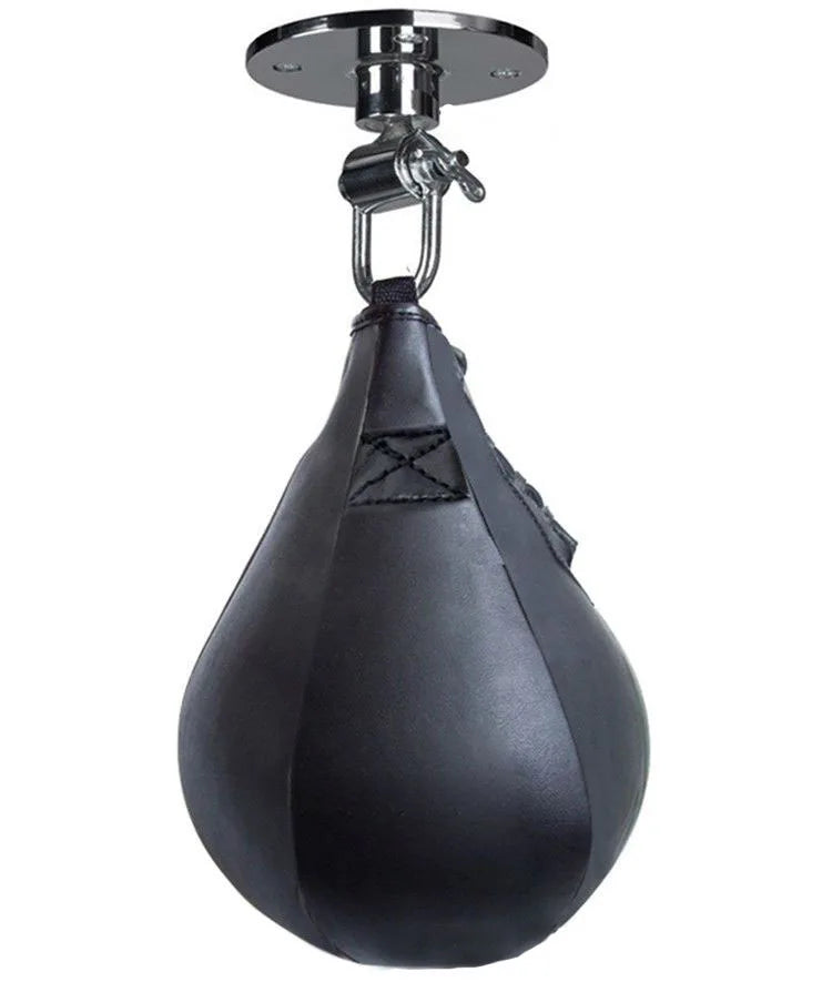 Equipo deportivo, Sacos de arena con forma de pera giratoria para boxeo de velocidad, de cuero sintético, para colgar, para entrenamiento de boxeo, Muay Thai, MMA, Envío 0.00 $.