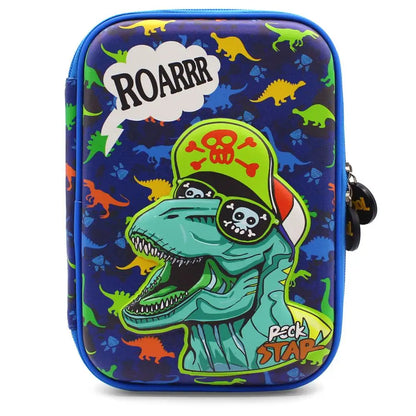 Estuche kawaii material escolar astuccio scuola útiles escolares piorniki estuches de hojas lindo dinosaurio 2020 caja de lápices EVA