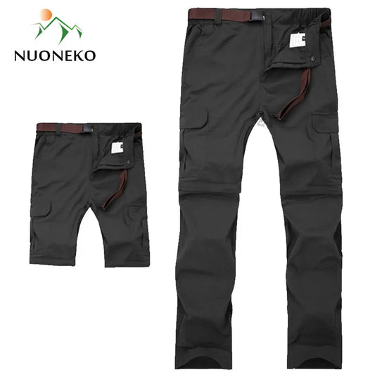 Pantalones de Senderismo Extraíbles de Secado Rápido para Hombre | Pantalones Transpirables y Impermeables para Deportes al Aire Libre | Envío Gratis en **FLIPISHOP.COM**