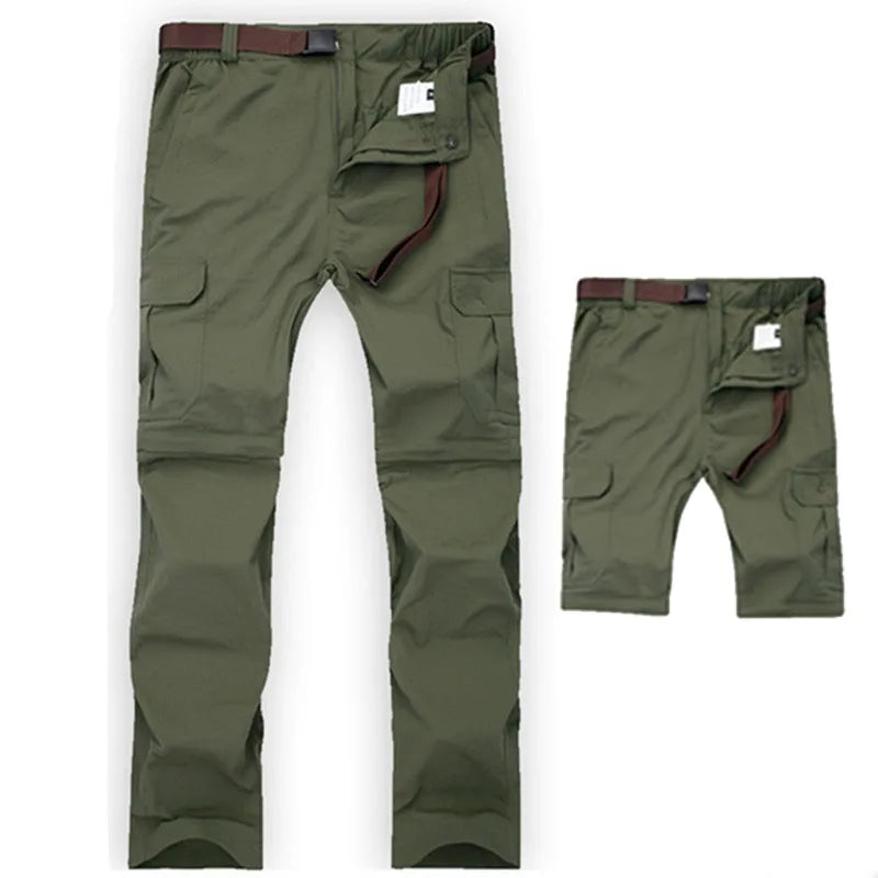 Pantalones de Senderismo Extraíbles de Secado Rápido para Hombre | Pantalones Transpirables y Impermeables para Deportes al Aire Libre | Envío Gratis en **FLIPISHOP.COM**