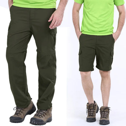 Pantalones de Senderismo Extraíbles de Secado Rápido para Hombre | Pantalones Transpirables y Impermeables para Deportes al Aire Libre | Envío Gratis en **FLIPISHOP.COM**