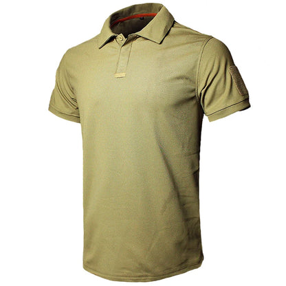 Camisa polo verano-2024-táctico fuerza aérea casual militar ejército camisa corta polos para hombre camisa polo