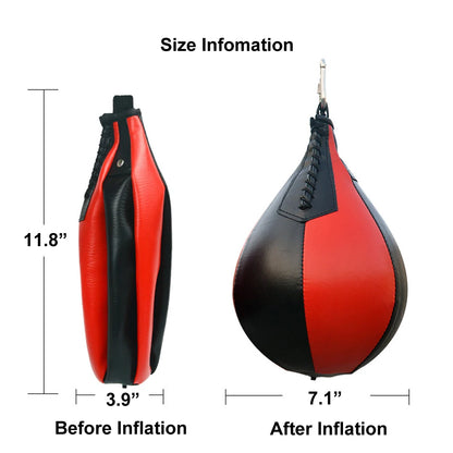 Bolsa de Boxeo Profesional de PU con Bolas de Velocidad | Bolsa de Boxeo en Forma de Pera | Entrenamiento de Fitness MMA | Envío Gratis en **FLIPISHOP.COM**