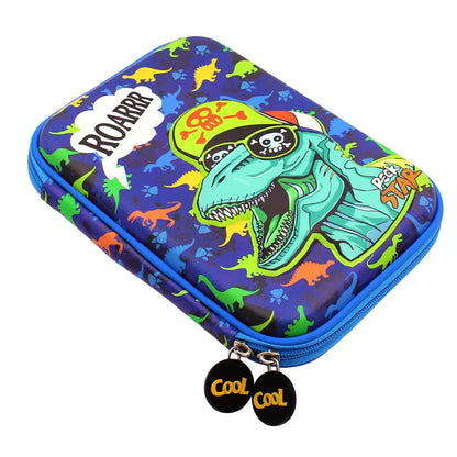 Estuche kawaii material escolar astuccio scuola útiles escolares piorniki estuches de hojas lindo dinosaurio 2020 caja de lápices EVA